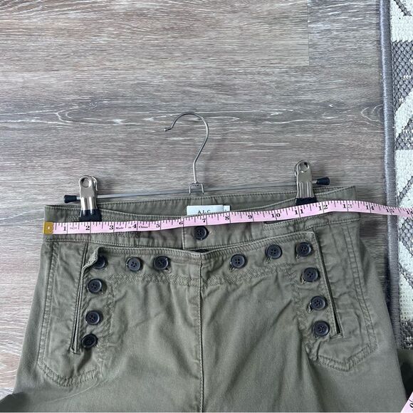 ALC pierce twill sailor pant in army green wide leg women’s size 2 (small flaw)‎ - Picture 6 of 9